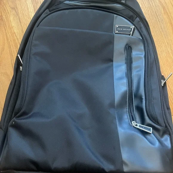 ECO style Black Rolling Laptop/Travel Bag